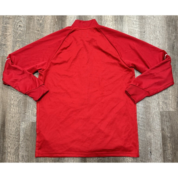 New York Red Bulls Adidas Climacool Jacket Large Team Issued MLS 2016 Full Zip
