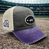 TCU Texas Christian University Horned Frogs Black Clover Trucker Hat NWT
