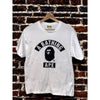 BAPE A Bathing Ape Bicolor College Tee Black Ape Head Logo T-Shirt Medium NWOT