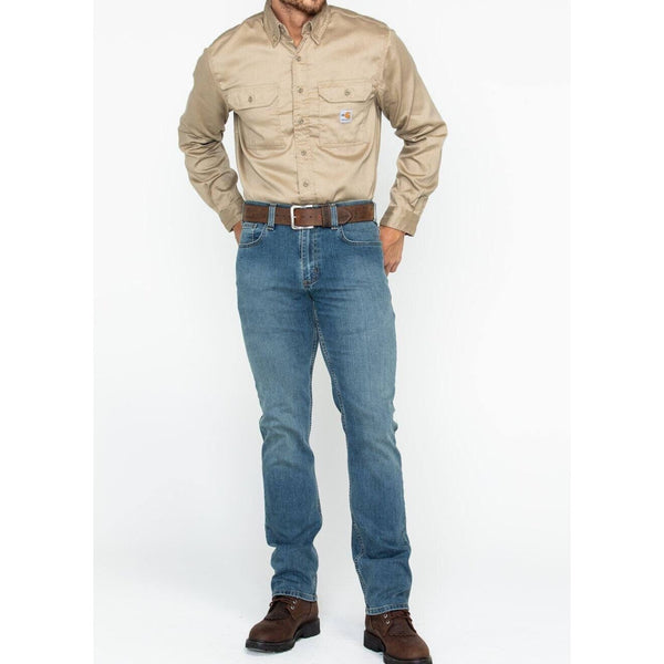 Carhartt Flame Resistant Shirt Mens Sz. 2XL Regular FR Cat 2 FRS160 Twill NWT