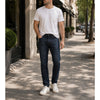 Mott & Bow Crosby Jeans Mens 33x34 Navy Blue Slim Stretch Denim Dark Wash