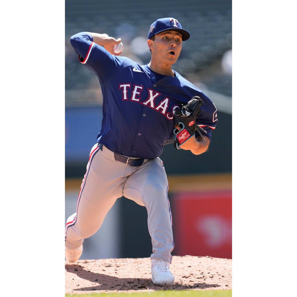 Jack Leiter Signed Official MLB Baseball Texas Rangers Full Rookie Signature