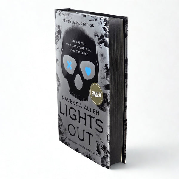 Lights Out Collector’s Edition Signed Navessa Allen Into Darkness Series Book 1