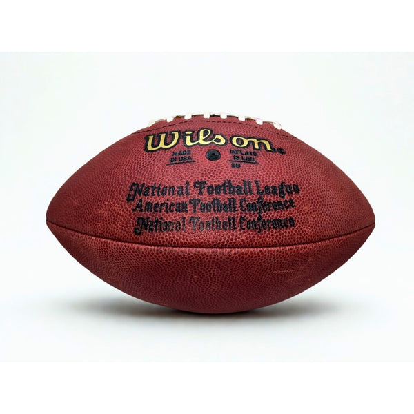Wellington Mara Signed NY Giants 75th Anniversary Official Wilson NFL Game Ball