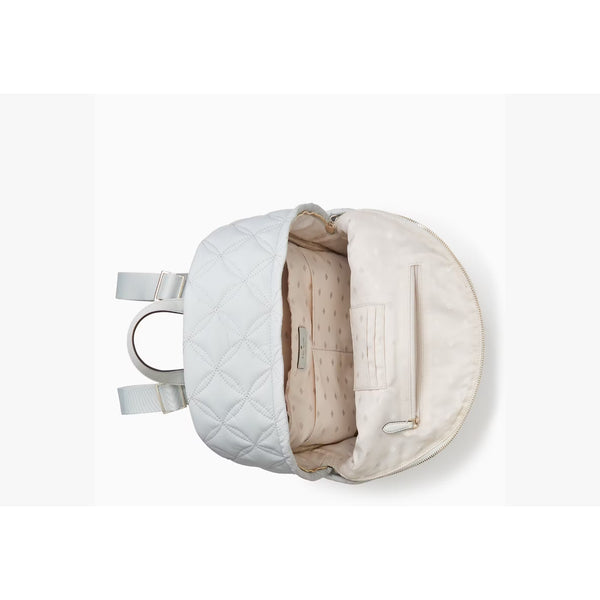 Kate Spade Chelsea Quilted Large Backpack WKR00580 Moonlight NWT MSRP $318