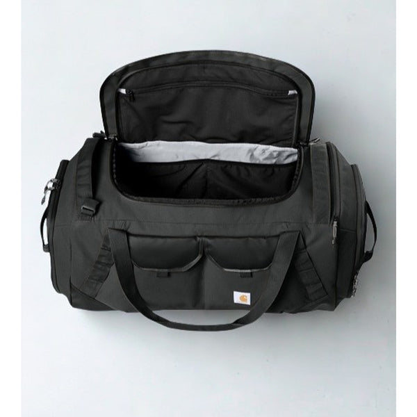 Carhartt 75L Heavy Haul Duffel Bag CTB0000605 Black NWT Rain Defender Backpack