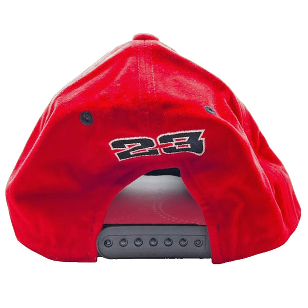 Nike Air Jordan Jumpman Basketball Hat Red Japan OG Rare Velvet Soft 80s VTG