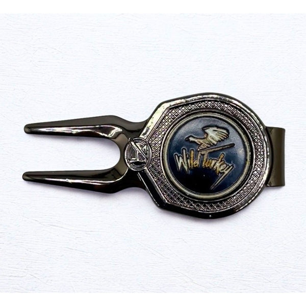 Wild Turkey Golf Club Divot Tool Magnetic Ball Marker Ahead Course Accessory