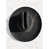 Milano Tuff Hedeman Roughstock 39 Cowboy Hat Black 6 7/8 XX Merino Wool USA