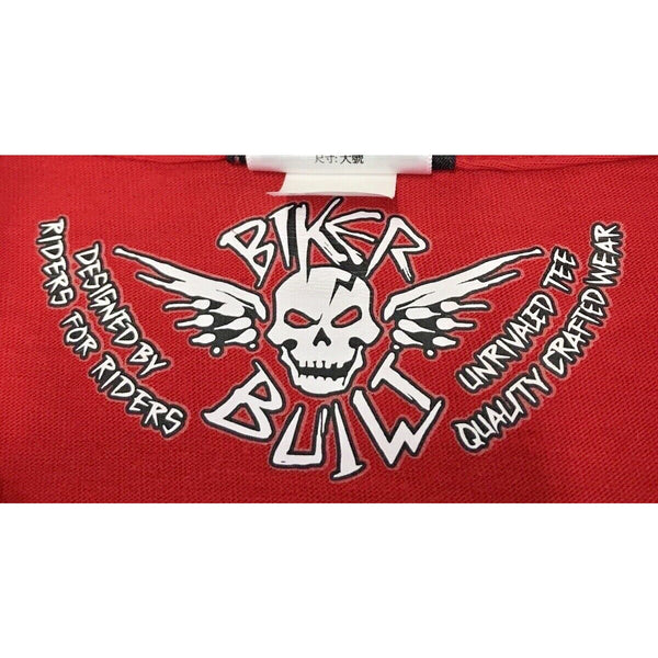 Harley Davidson Davenport Iowa Patriotic Skull XL Rare Biker T Shirt Tee