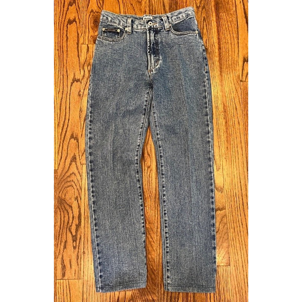 Dolce & Gabbana J&ANS Jeans Women's 29x29 Made Italy Y2K Blue Denim Straight