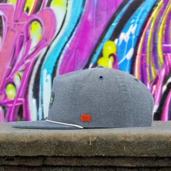 Melin Coronado Brick Mill “United” Chambray Classic Hat 58cm NWOT Americana