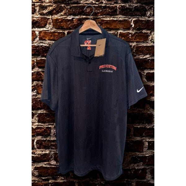 Princeton Tigers Lacrosse Team Issued Nike Polo Sz. XL NWT Black Camo NCAA