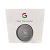 Google Nest Smart Thermostat Charcoal Brand New Sealed G4CVZ