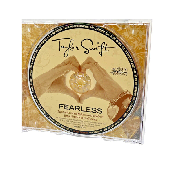 TAYLOR SWIFT Fearless BIG MACHINE Limited Edition CD/DVD Target Exclusive RARE