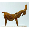 Rosa Ramalho Portugal Folk Art Pregnant Goat Ceramic Sculpture Signed Vintage