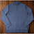 Charles Tyrwhitt Merino Wool 1/4 Zip Sweater Mens Large Blue Lightweight (Flaw)