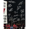 New Jersey Devils 2002-03 Stanley Cup Team Signed Framed Photo Brodeur Stevens