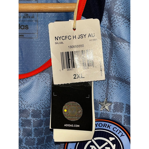 New York City FC NYCFC 23/24 Authentic Home Jersey 2XL Adidas MLS Etihad NWT