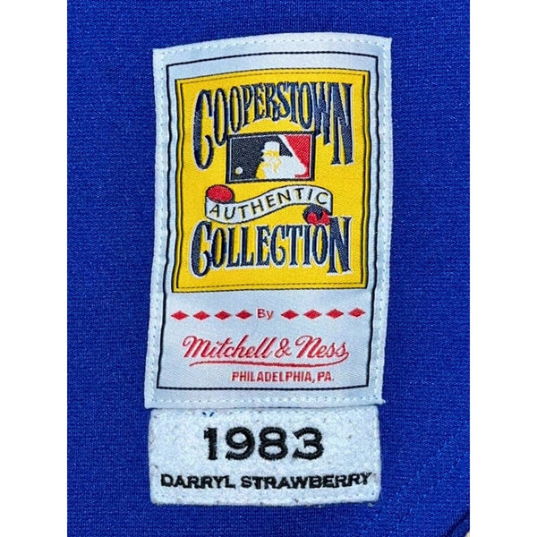 New York Mets Darryl Strawberry 1983 Mitchell & Ness Jersey Size 60 4XL