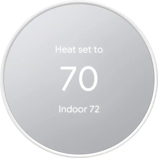 Google Nest GA013 Programmable Wi-Fi Thermostat Snow Sealed In Box