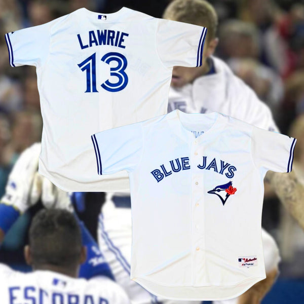 Toronto Blue Jays Brett Lawrie Majestic Authentic On Field Jersey Size 52 (2XL)