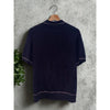 Todd Snyder Italian Cotton Silk Riviera Sweater Polo Navy Men's S Knit Shirt
