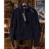 Polo Ralph Lauren Polartec Thermal Pro Fleece Jacket M Navy 90s NWT USA Fabric