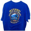 Harley Davidson Portsmouth, Virginia Marines Blueprint XL Rare Biker T Shirt Tee