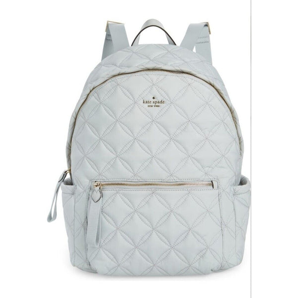 Kate Spade Chelsea Quilted Large Backpack WKR00580 Moonlight NWT MSRP $318