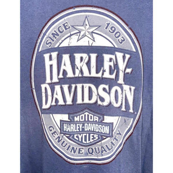 Harley Davidson Frontier Lincoln, Nebraska USA 2XL Rare Biker T Shirt Tee