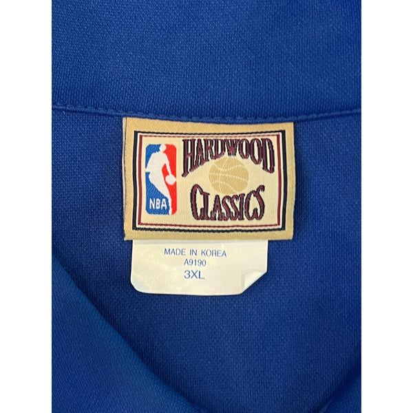 New York Knicks Majestic Hardwood Classics Vintage 00s Warm Up Shirt 3XL NBA
