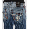 Rock Revival Jeans "Glendon" Acid Wash Shorts Jorts 32 NWT MSRP $220 RARE