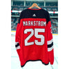 New Jersey Devils Jacob Markstrom #25 NHL Adidas Authentic Jersey Sz 60 3XL NWOT