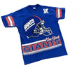 New York Giants T Shirt Adult L 90s Salem Sportswear All Over Print NFL Vintage