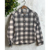 Taylor Stitch Moto Utility Shirt Ash Plaid Organic Cotton Flannel Mens 40