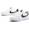 Nike Womens Court Royal AC Canvas Tennis Shoe CD5405 100 White Black Sz 10 EUC