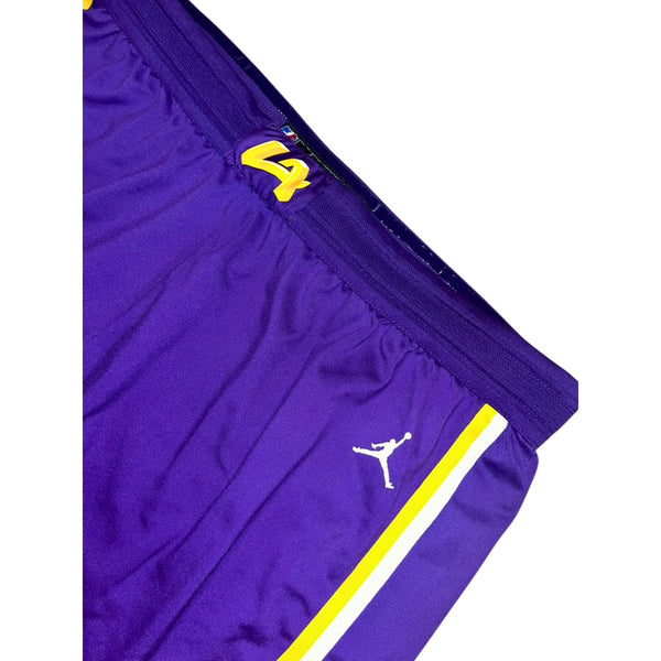 NBA 2018 Celebrity Player Team Lakers Issued Nike Shorts Sz 48 +1 3XL