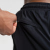 Rhoback Grit Gym Shorts 7" Lined Stretch Black Athletic Large Performance NWOT