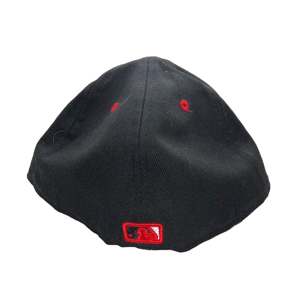 New York Yankees New Era Men's Fitted Cap Black Red Camo 59FIFTY Sz. 7 5/8