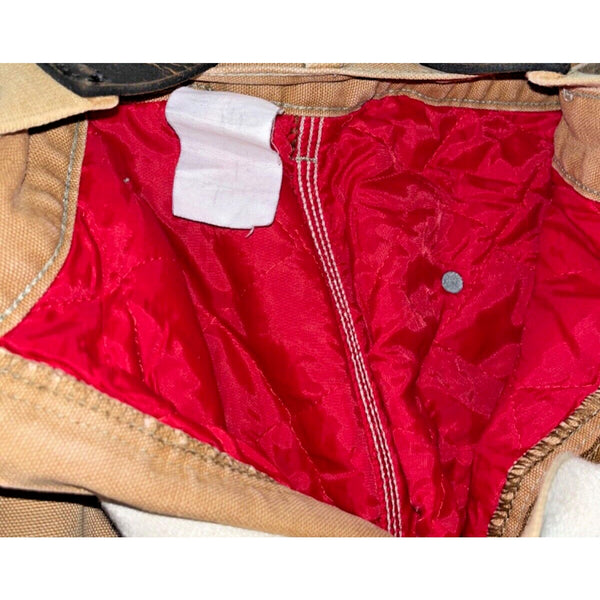 Carhartt B10 Duck Quilted Lined Work Waist CC Filson Overall Pants USA 40x40 Vtg