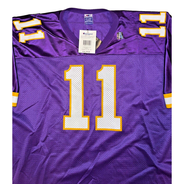 Daunte Culpepper #11 Minnesota Vikings NFL Champion Football Jersey Size 52 2XL