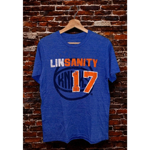 Jeremy Lin LINsanity New York Knicks Majestic Threads Tri Blend T Shirt Small