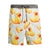 Neff Yellow WARP DUCKY Swim Trunks Mens Medium (32-34) NWT