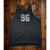 Converse Eastern Invitational Reversible Basketball Jersey 2XL Black USA Vintage