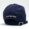 Birddogs Hat Blue Free The Bird Strapback Adjustable Dad Cap Pink Logo