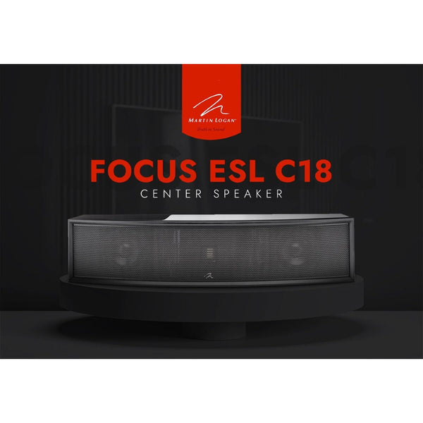 Martin Logan Focus ESL C18 Center Channel Speaker (Single)