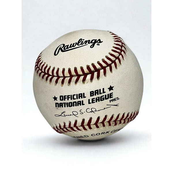 Ralph Branca Signed Autographed ONL Baseball Brooklyn Dodgers Vintage Rawlings