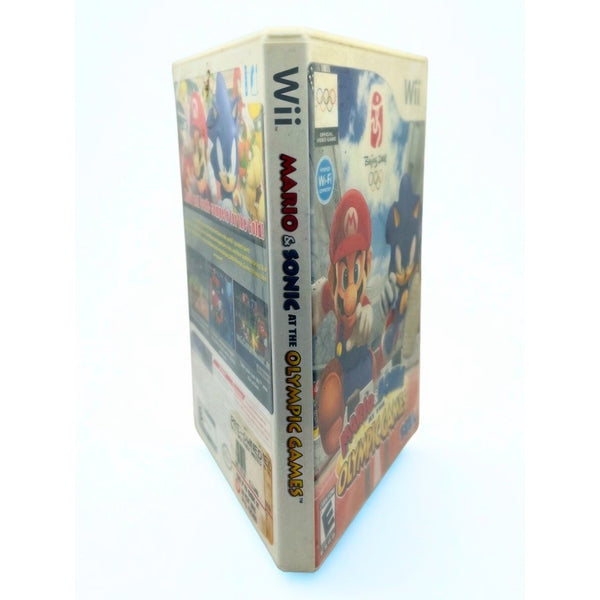 Mario & Sonic at the Olympic Games Nintendo Wii 2007 Beijing 2008 Game w/ Case