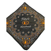 Tito's Handmade Vodka Austin, Texas- Black & Orange Bandana/Scarf/ Handkerchief